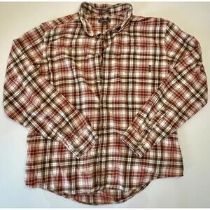 Eddie Bauer Flannel Button Down - Men XL